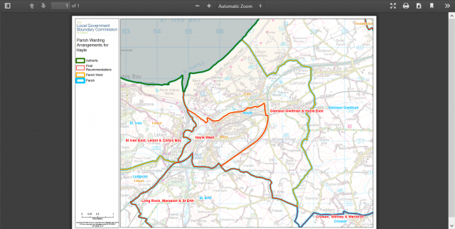 Changes to Hayle Town Council